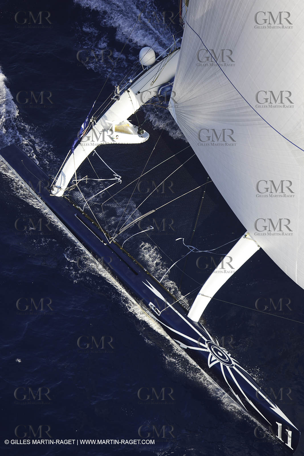 05 11 2006 - Pointe à Pitre Guadelupe (FRA) - Route du Rhum 2006 arrival - overall winner Lionel Lemonchois (Gitana 11)