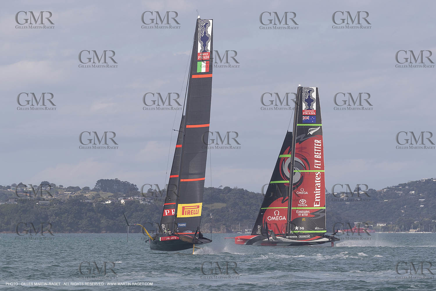 08 12 2020 - Auckland (NZL) - 36th America's Cup - Practice Sessions - Day 1