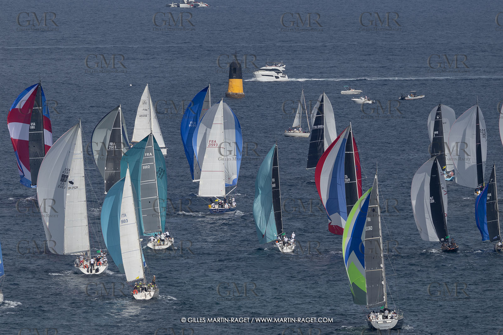 04 10 2025, Saint-Tropez (FRA), Les VoIles de Saint-Tropez 2025, Race Day 6