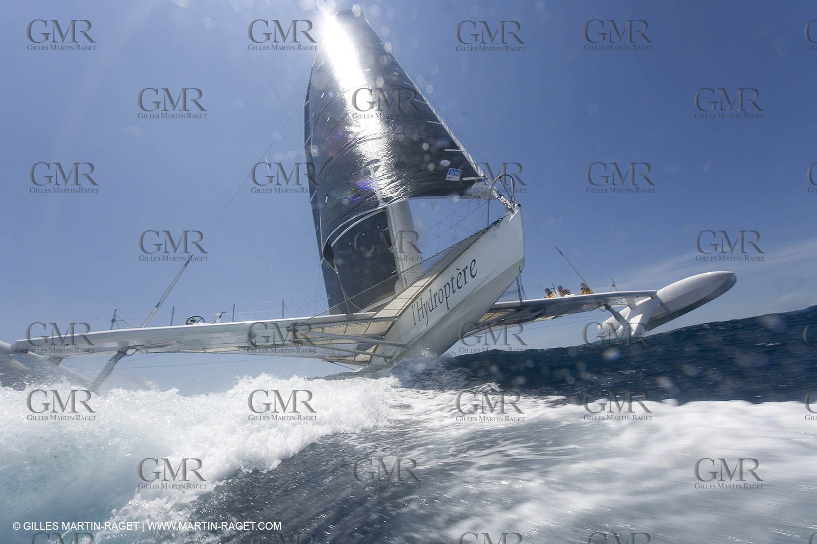 14 06 2008 - Toulon-Hyères (FRA,83) - 50 knots record attempt trials by l'Hydroptère