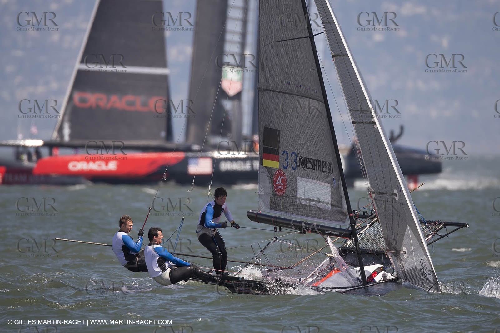 09 09 2013 - San Francisco (USA,CA) - 34th America's Cup - AC Open - 18ft racing
