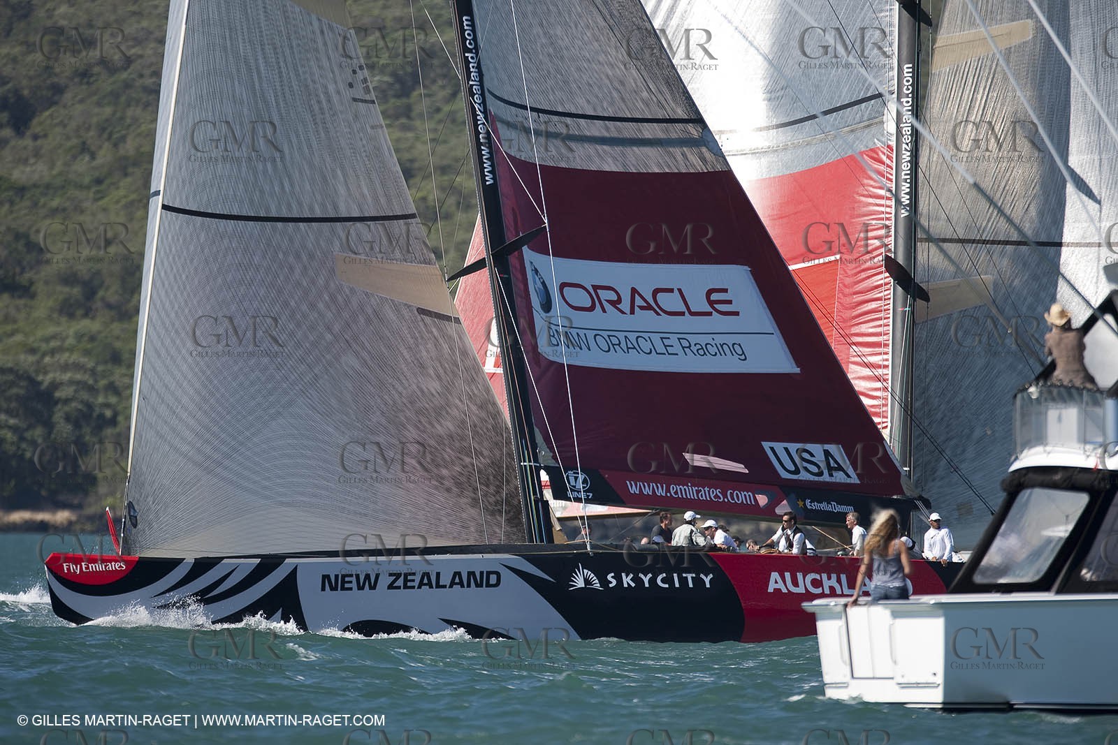 08 02 2009 - Auckland (NZL) -  Louis Vuitton Pacific Series -  Racing Day 8 - Round Robin 2