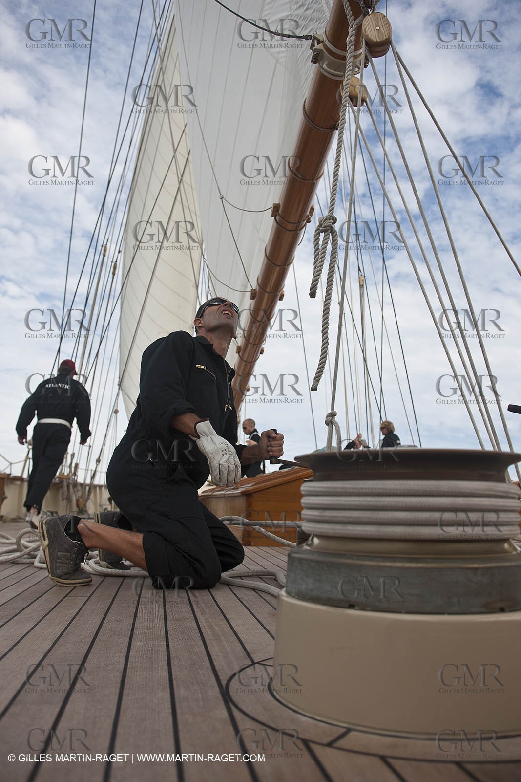 30 09 2010 - SainTropez (FRA,13) - Voiles de Saint Tropez 2010 - onboard Atlantic