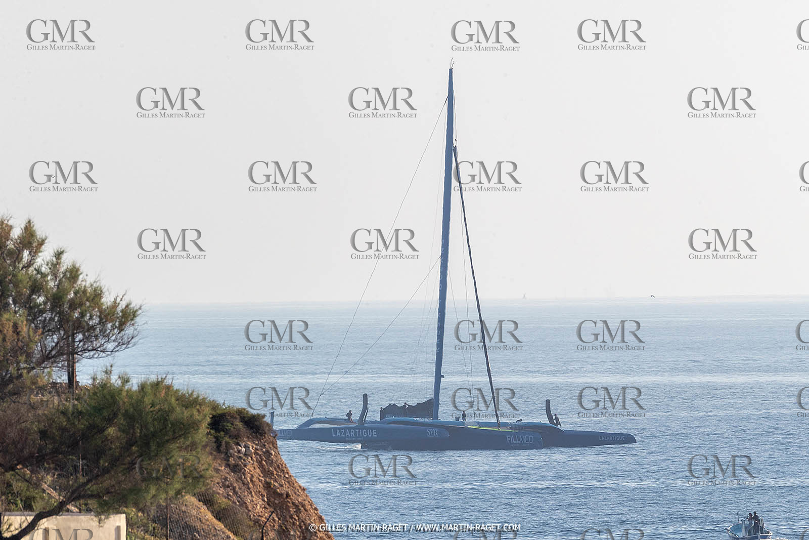 17 05 2022, Marseille (FRA), Arrivée du trimaran Ultim SVR LAZARTIGUE à Marseille