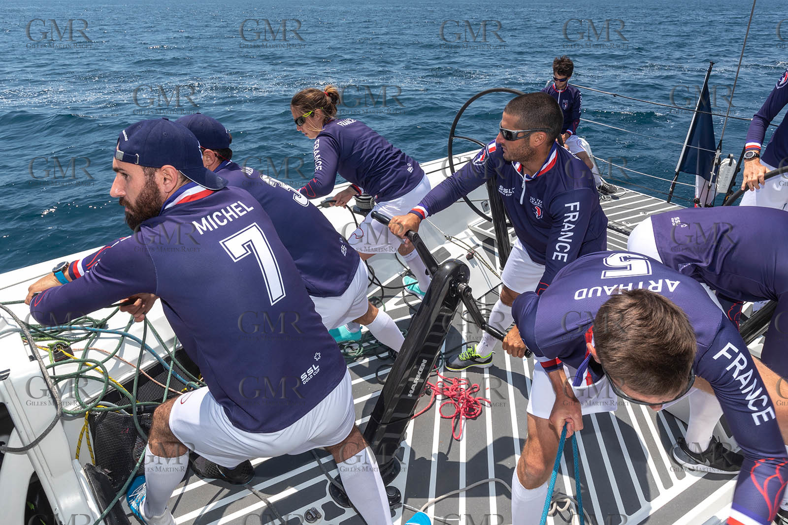 07 06 2021, Marseille (FRA,13), SSL Team France, Entraînement à bord de Tonerre de Glenn