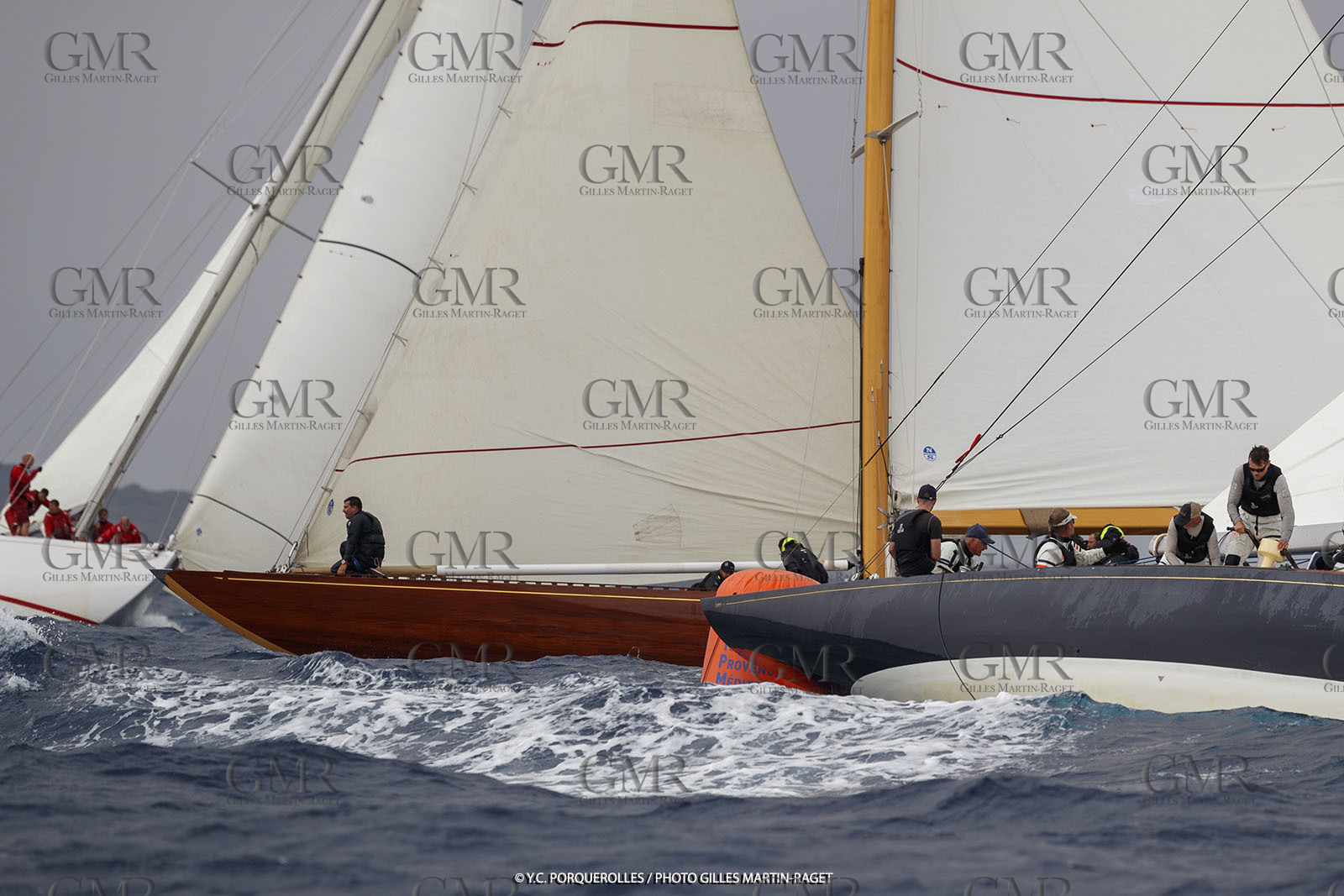 19 06 2024, Porquerolles Island (FRA), Championnat du monde des 12 m JI 2024, Race Day 1