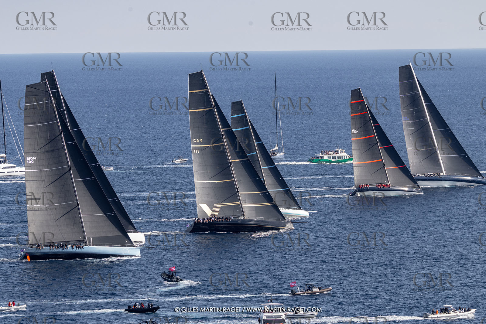 04 10 2025, Saint-Tropez (FRA), Les VoIles de Saint-Tropez 2025, Race Day 6