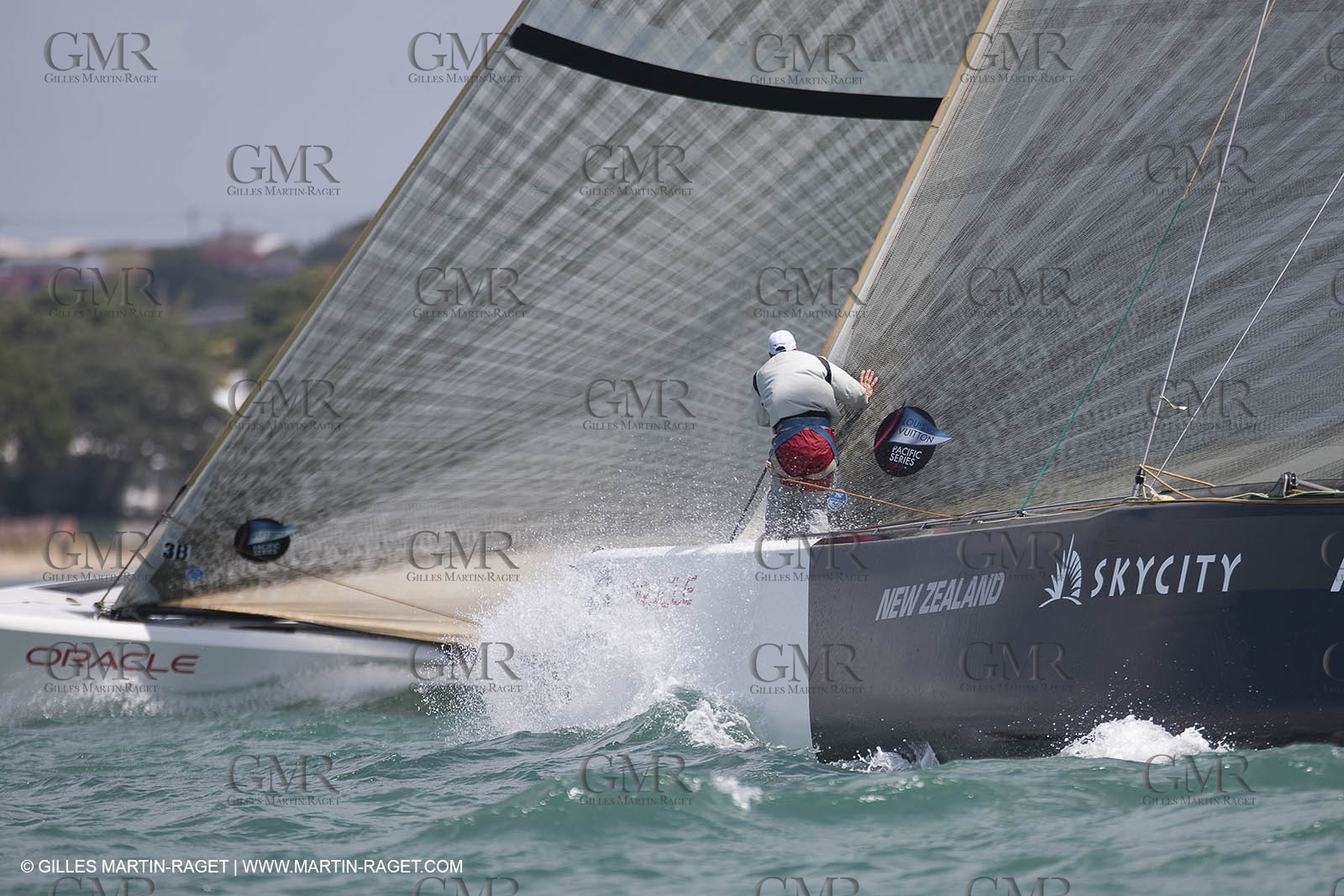31 01 2009 - Auckland (NZL) -  Louis Vuitton Pacific Series -  Racing Day 2
