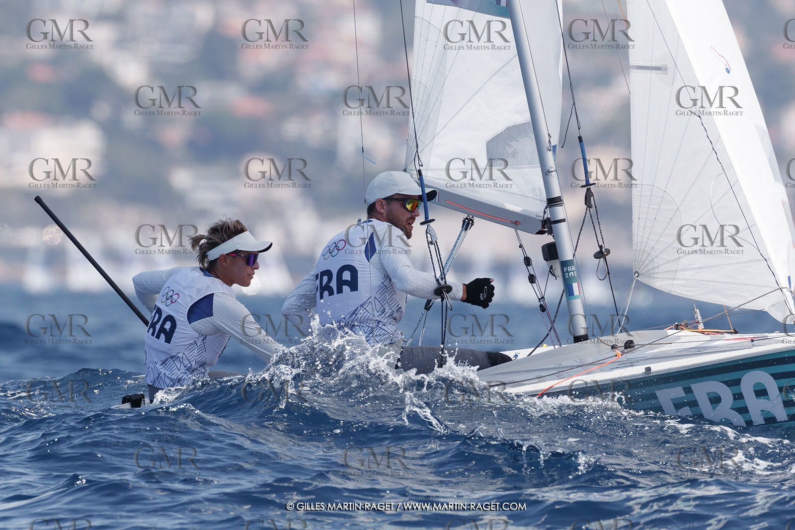 03 08 2024, Marseille (FRA), Paris 2024 Olympic Games, Sailing, Race Day 7
