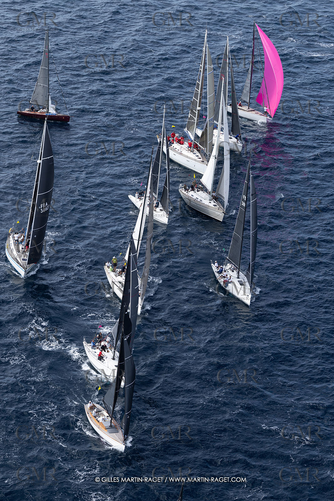 04 10 2025, Saint-Tropez (FRA), Les VoIles de Saint-Tropez 2025, Race Day 6