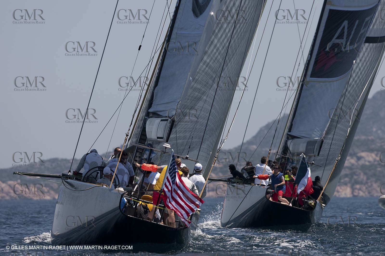 23 05 2010 - La Maddalena (ITA, Sardinia) Louis Vuitton Trophy - BMW ORACLE Racing - Racing Day 2