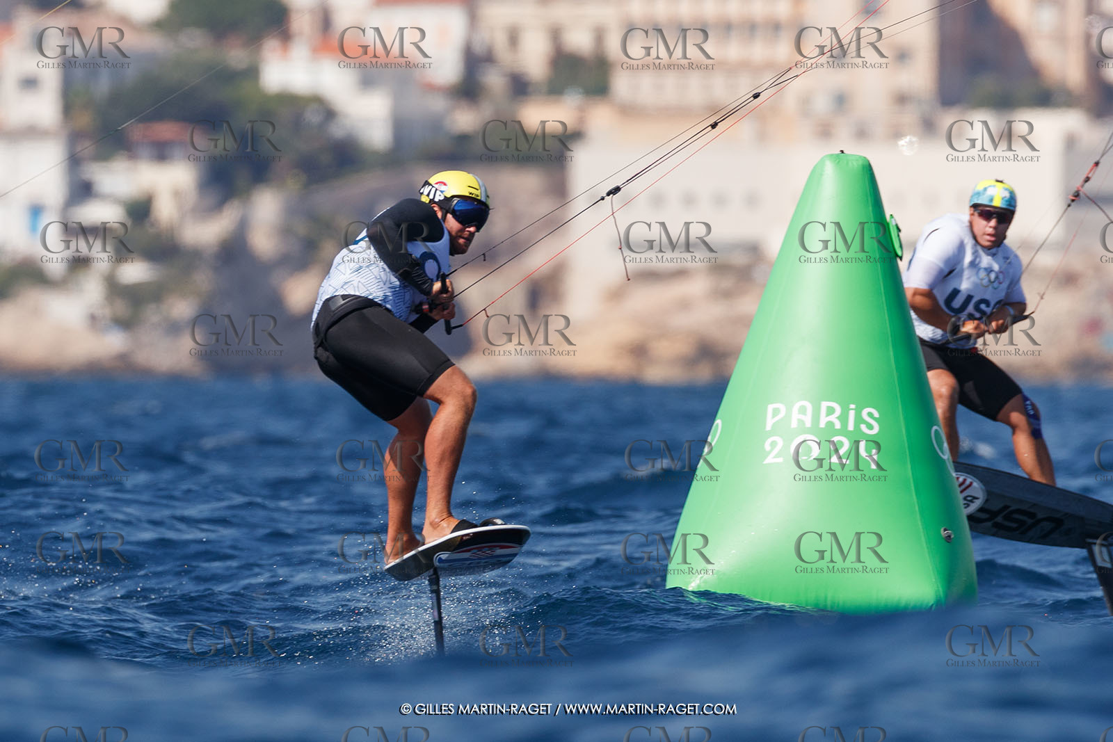 03 08 2024, Marseille (FRA), Paris 2024 Olympic Games, Sailing, Race Day 7