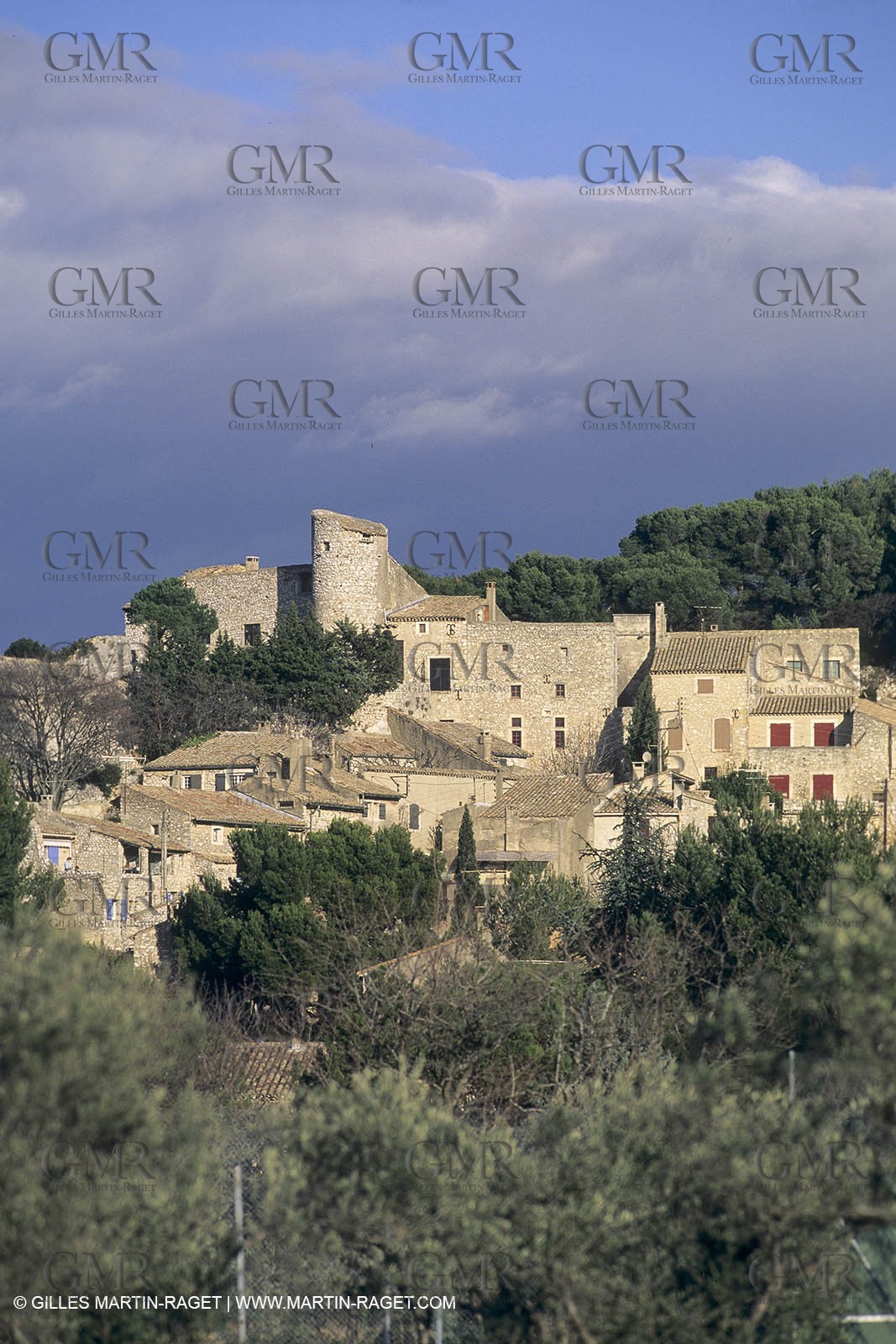 France, Provence, paysage des Alpilles, Alpilles landscapes, Eygalières