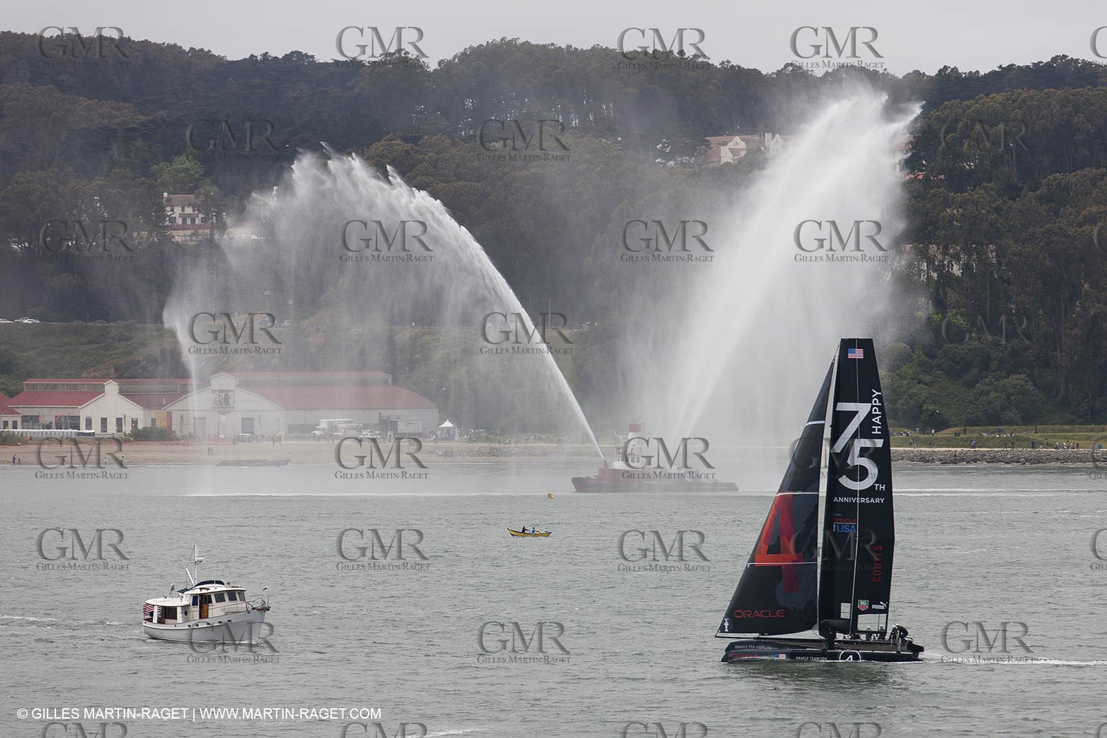 27 05 2012 - San Francisco (USA,CA) - 34th Americas's Cup - America's Cup celebrates the Golden Gate Bridge 75th Anniversary