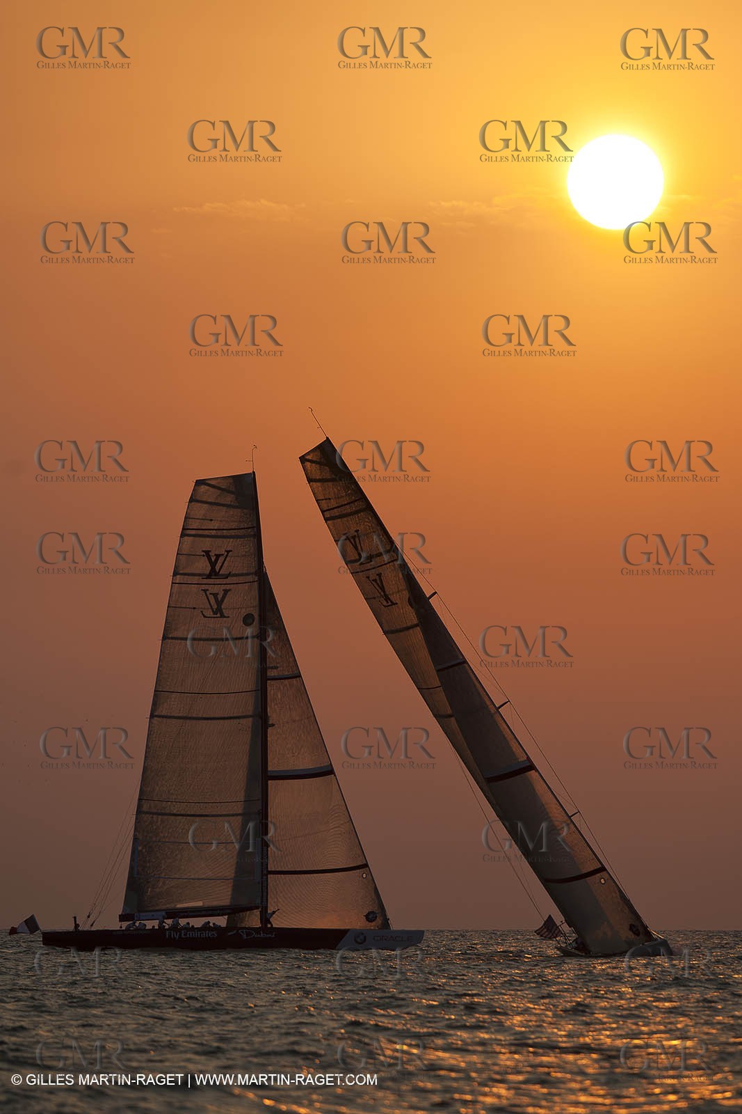 14 11 2010 - Dubai (UAE) - Dubai Louis Vuitton Trophy -  BMW ORACLE Racing - Race Day 1 - Vs All 4 one