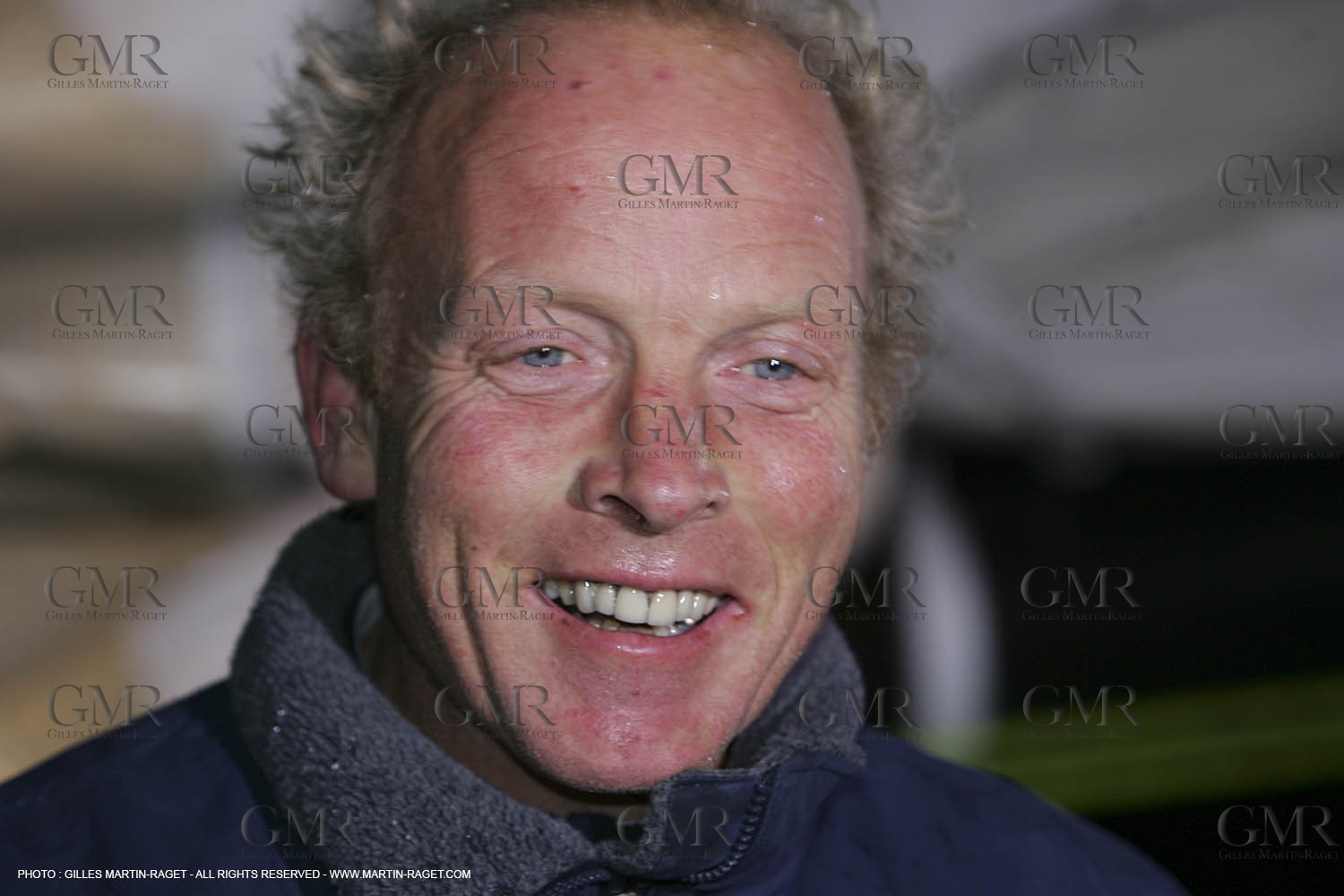 IMOCA Class - 2004 Vendée Globe  - Mike Golding - Ecover - 3rd arrival