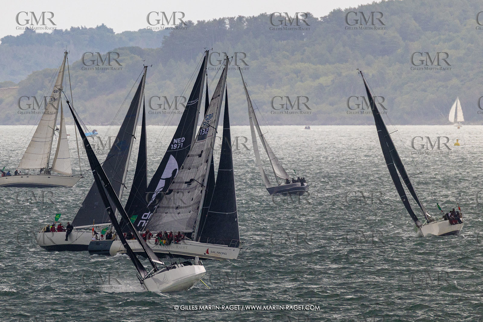 26 07 2025, Cowes (UK, IOW), Admiral's Cup 2025, Rolex Fastnet Race start,