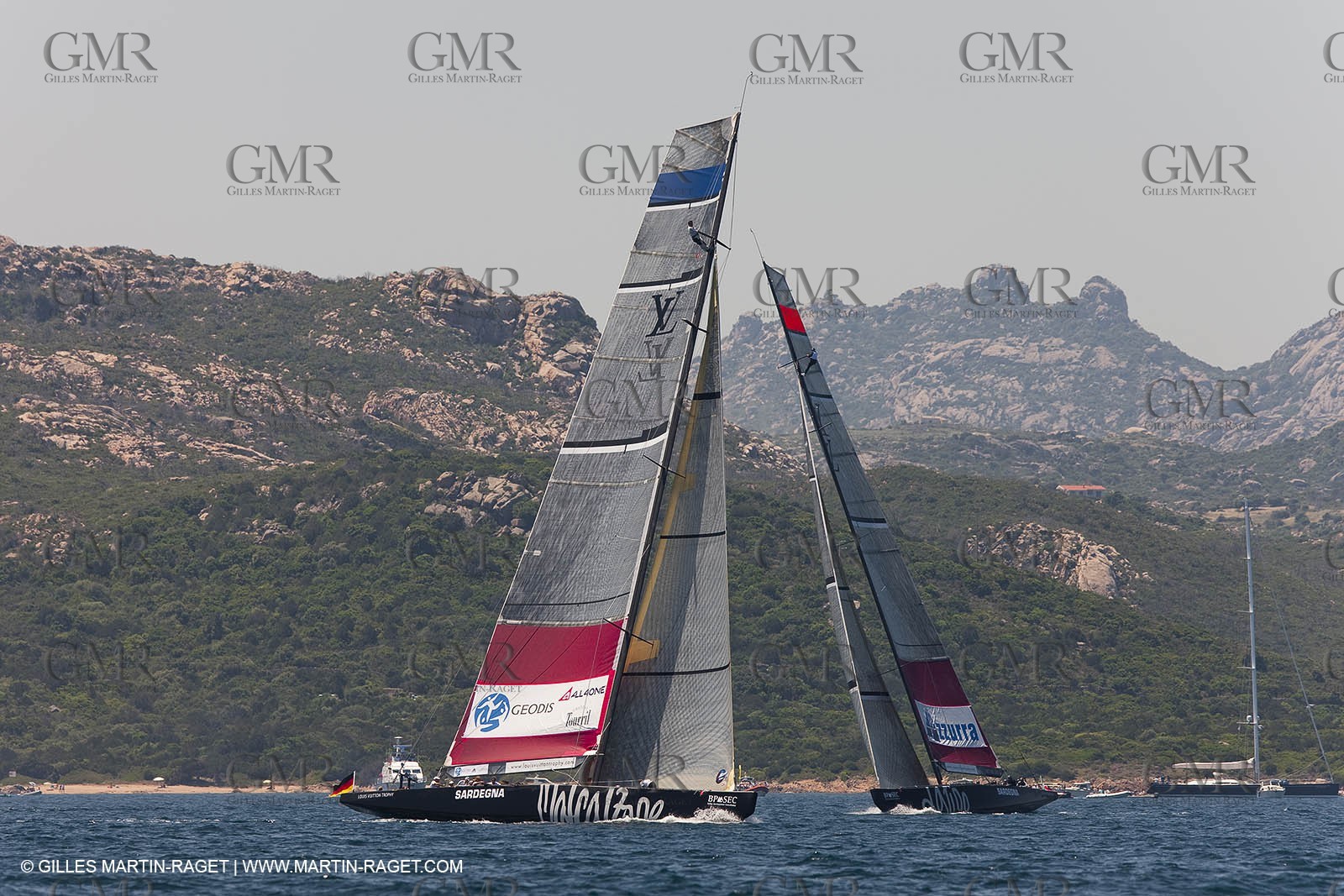 23 05 2010 - La Maddalena (ITA, Sardinia) Louis Vuitton Trophy - BMW ORACLE Racing - Racing Day 2