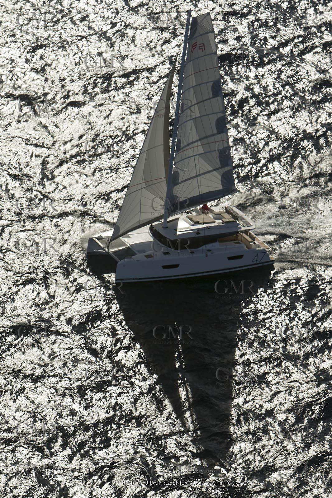 Saona 47 - Fountaine Pajot - shooting helico - 7 6 2017 - Photo Guilain Grenier