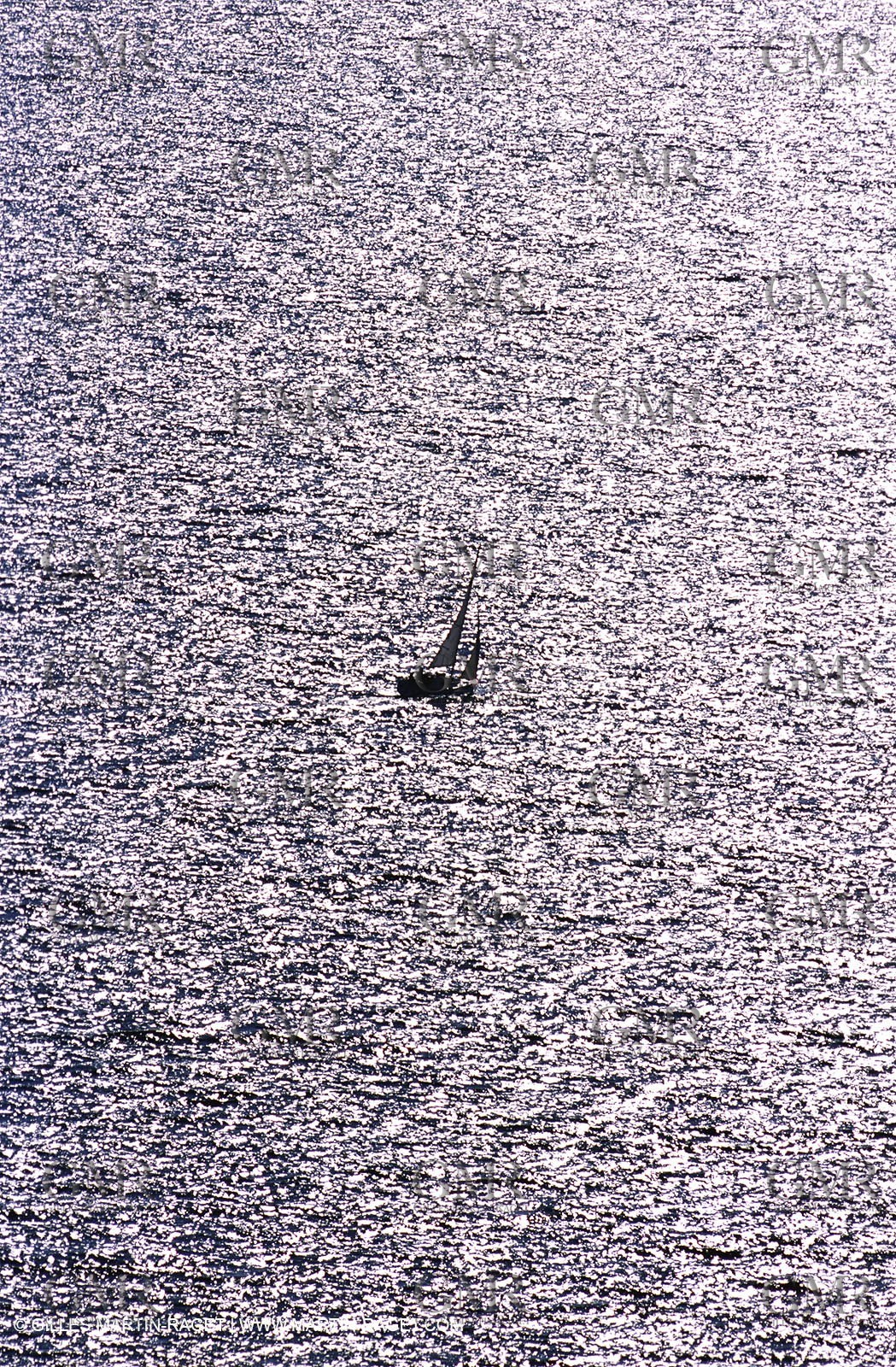 Crusing monohull sailing
