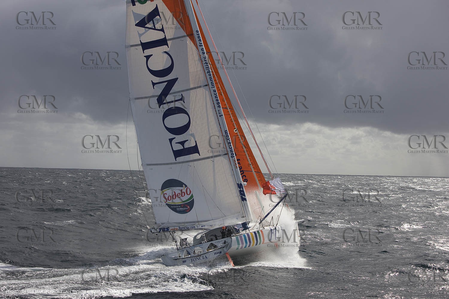 02 10 2008 - Lorient (FRA,56) - Vendée Globe 2008 - Foncia - Michel Desjoyeaux