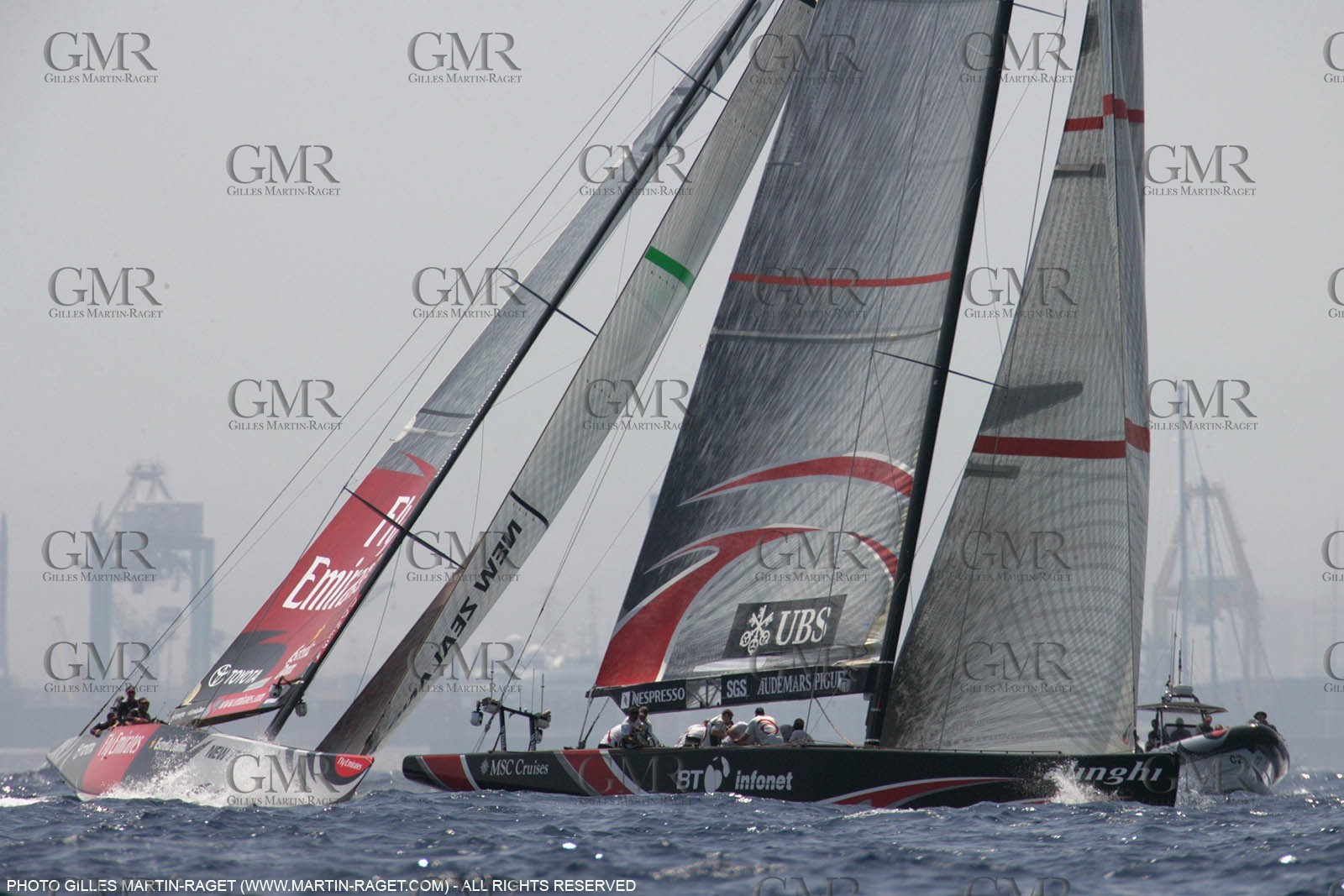 23 06 2007-Valencia (Spain)- 32nd America's Cup - Final Match - Day 1