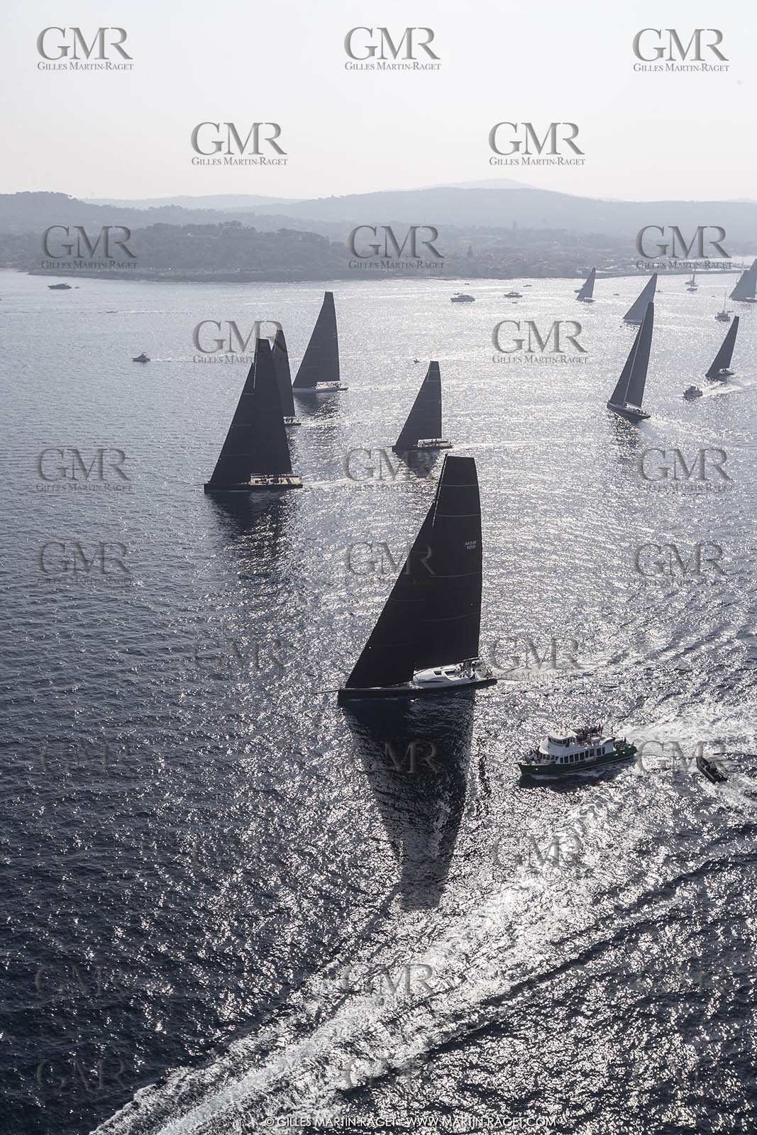 14 10 2022, Saint-Tropez (FRA,83), Voiles de Saint-Tropez 2022,  Maxis Race 3