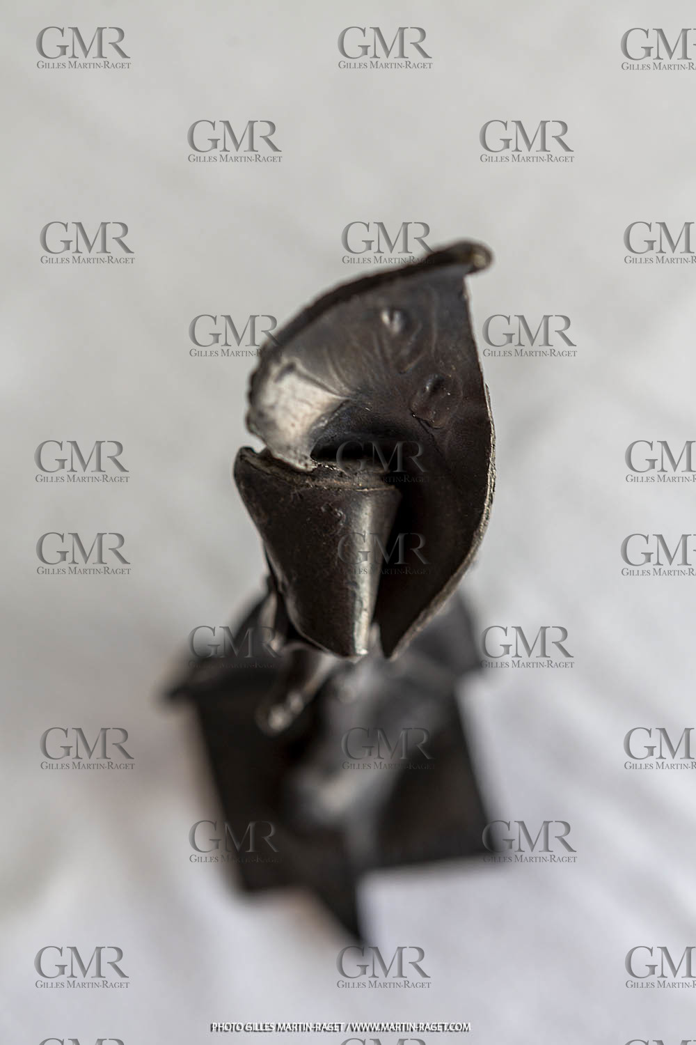 12 07 2020, St Rémy de Provence (FRA,13), Petit bronze n° 7 1955, bronze patiné foncé, Fondeur : L.Thinot.fondeur, Paris, épreuve exposition, 24 X 8 X 10,5 cm, collection particulière,