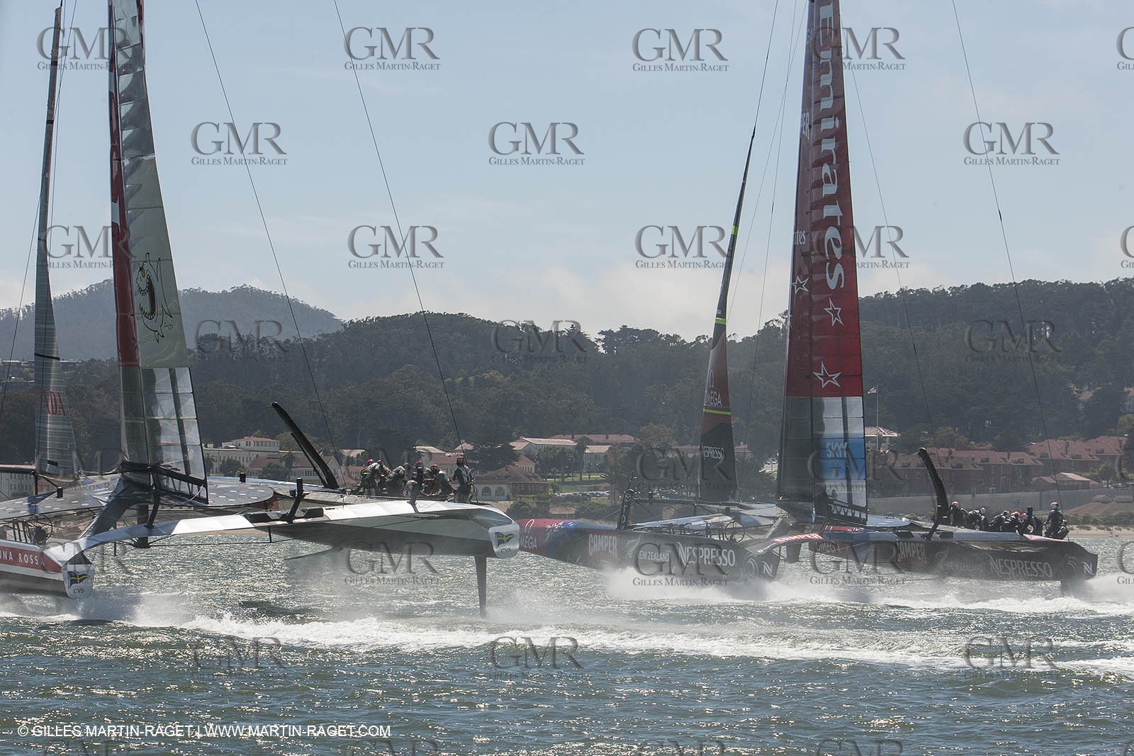 24 08 2013 - San Francisco (USA,CA) - 34th America's Cup - Louis Vuitton Cup Final, Day 6, Emirates Team New Zealand Vs Luna Rossa