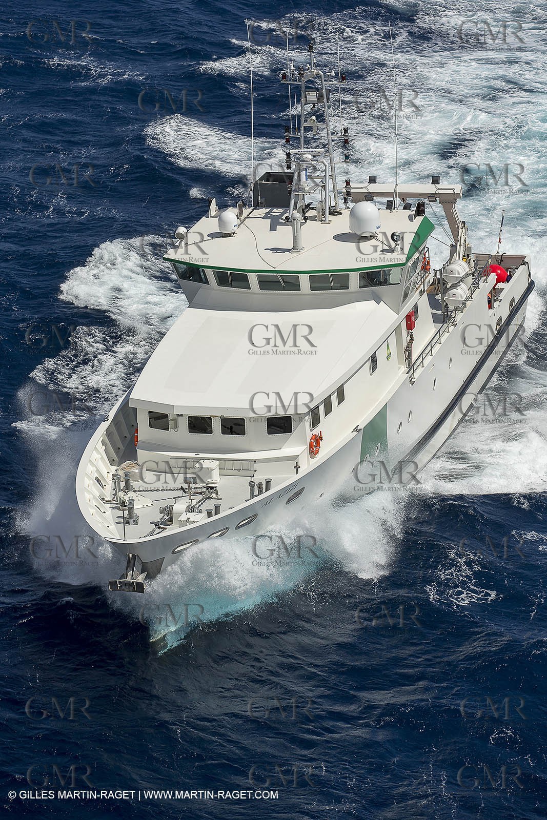 Al Azizi -  H2X boatyard - Oceanographjic research ship - Sea trials off La Ciotat (FRA,13) - 29 07 2014