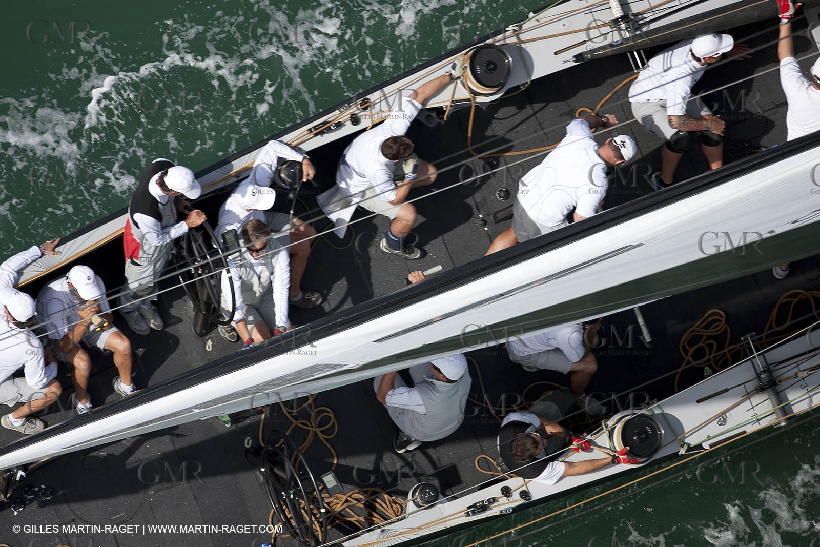 29 01 2009 - Auckland (NZL) -  Louis Vuitton Pacific Series - BMW ORACLE Racing - Training