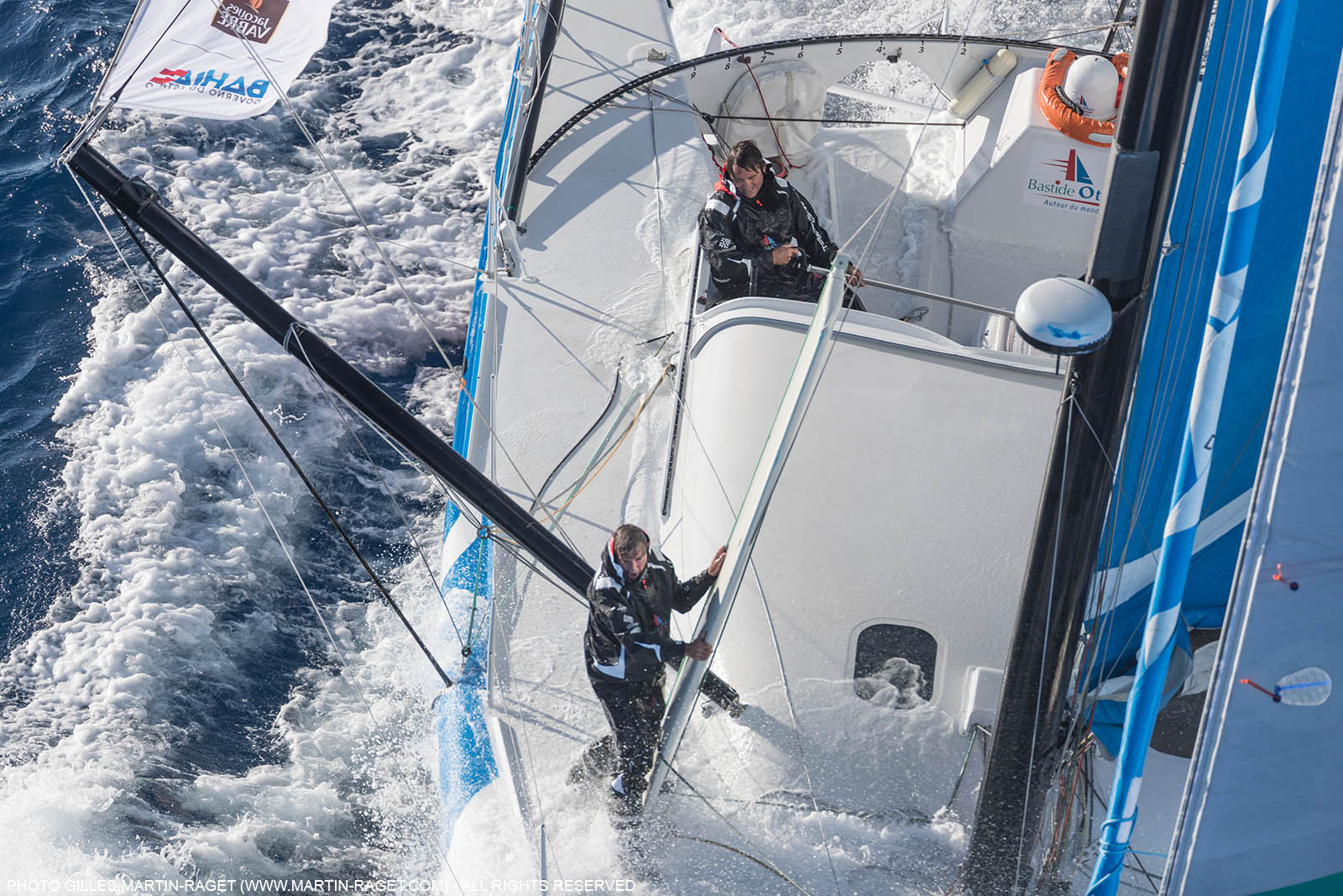 13 07 2017, Port Camargue (FRA,30), Transat Jacques Vabre 2017, Bastide Otio (Kito de Pavant, Yannick Bestaven), offshore trainings