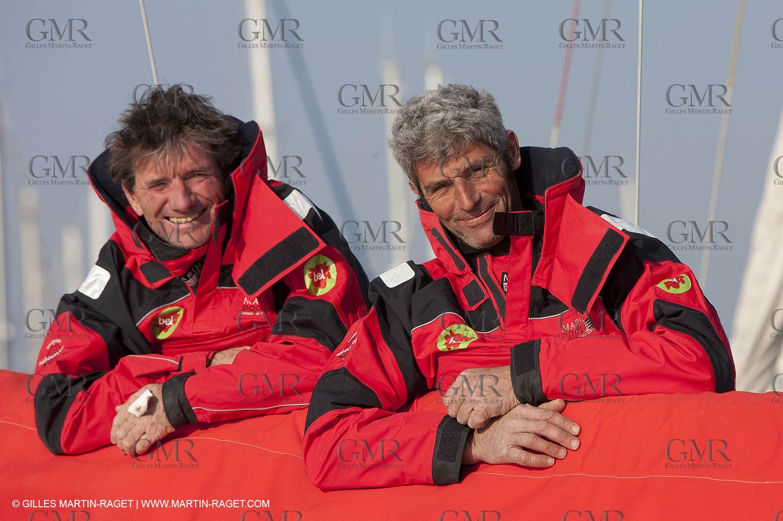13 03 2010 -  La Grande Motte   Port Camargue (FRA) - Groupe Bel - Kito de Pavant   Sebastien Audigane training for Transat AG2R