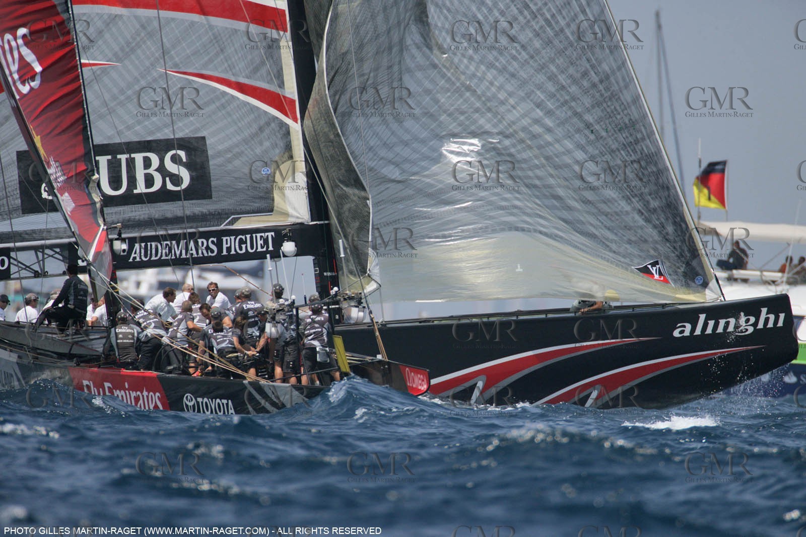 23 06 2007-Valencia (Spain)- 32nd America's Cup - Final Match - Day 1