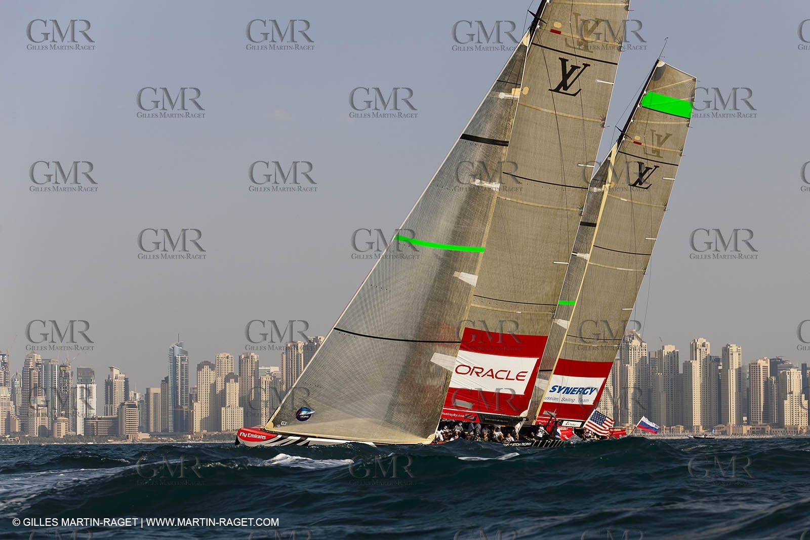 16 11 2010 - Dubai (UAE) - Dubai Louis Vuitton Trophy -  BMW ORACLE Racing Vs Synergy