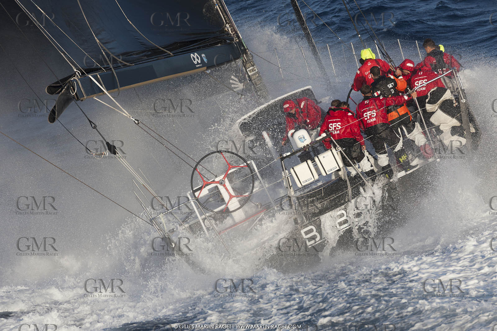 09 10 2017, Calvi (FRA,20), VOR 70 Babsy, Tentative de record autour de la Corse à la voile, skipper Franck Cammas
