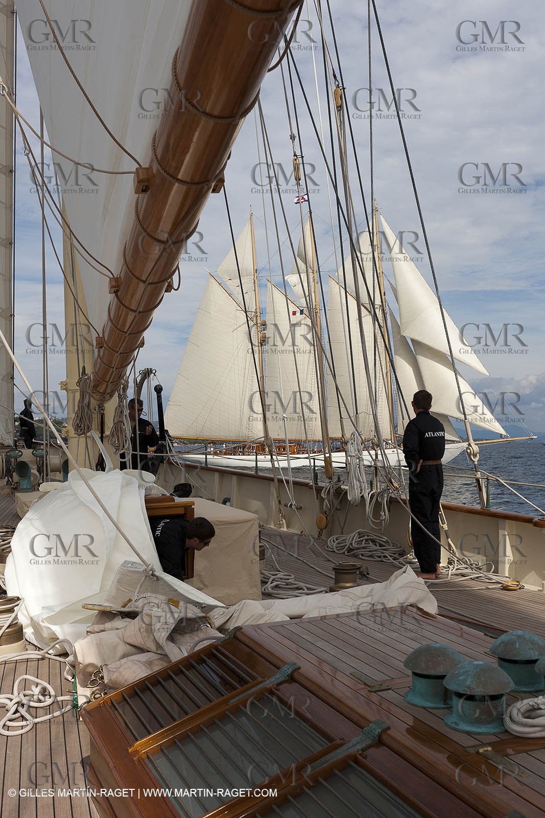 30 09 2010 - SainTropez (FRA,13) - Voiles de Saint Tropez 2010 - onboard Atlantic