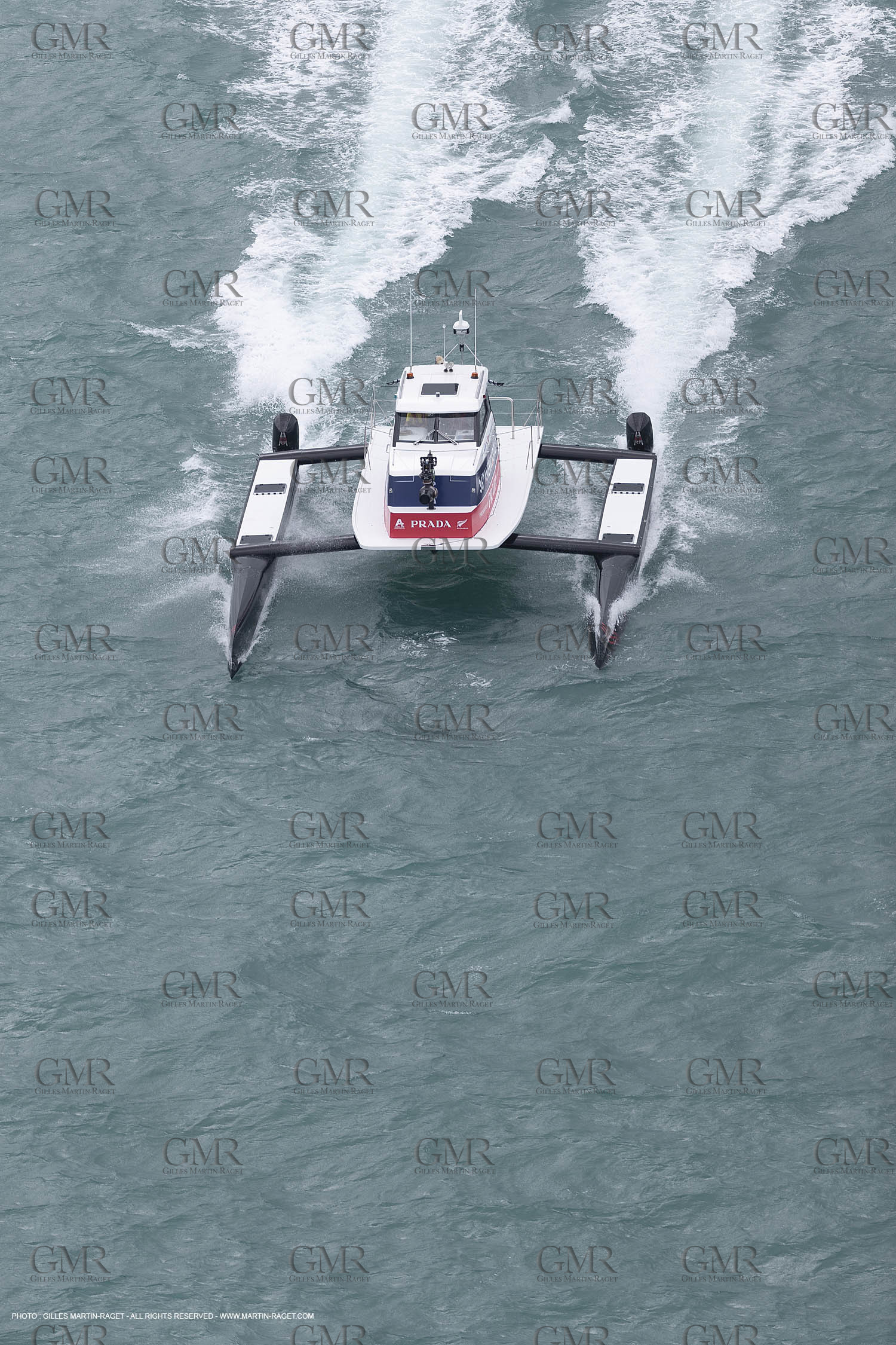 10 12 2020 - Auckland (NZL) - 36th America's Cup - Practice Sessions - Day 2 - TV Cat