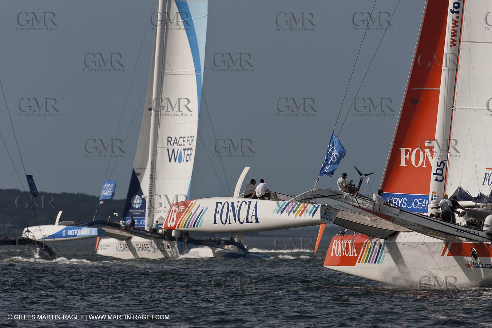 02 07 2012 - Newport (RI) -start of the Krys Ocean Race pre-event sailed between Newport and New York