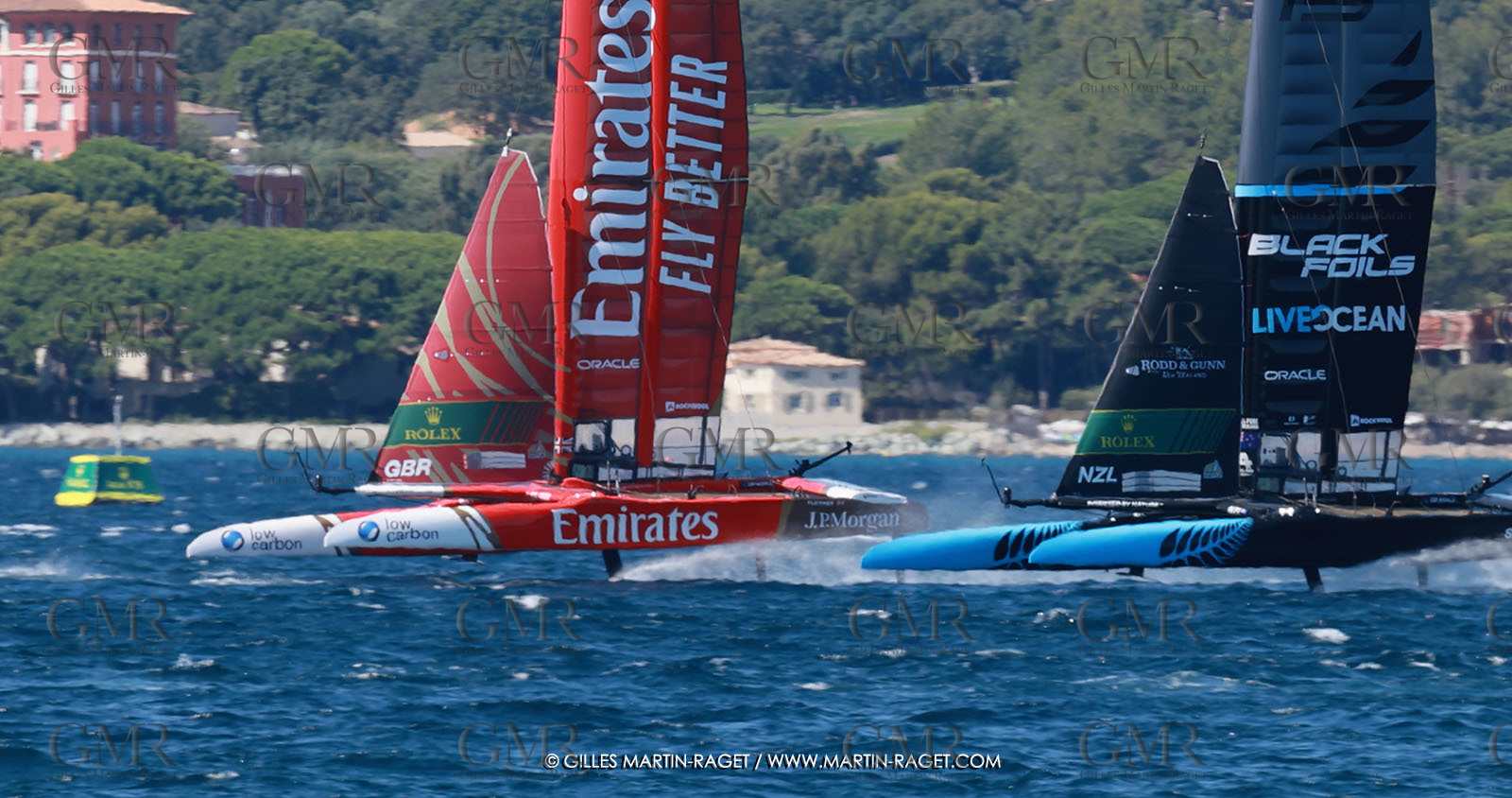 10 09 2025, Saint-Tropez,(FRA), Rockwool SailGP France Saint-Tropez, Race Day 1