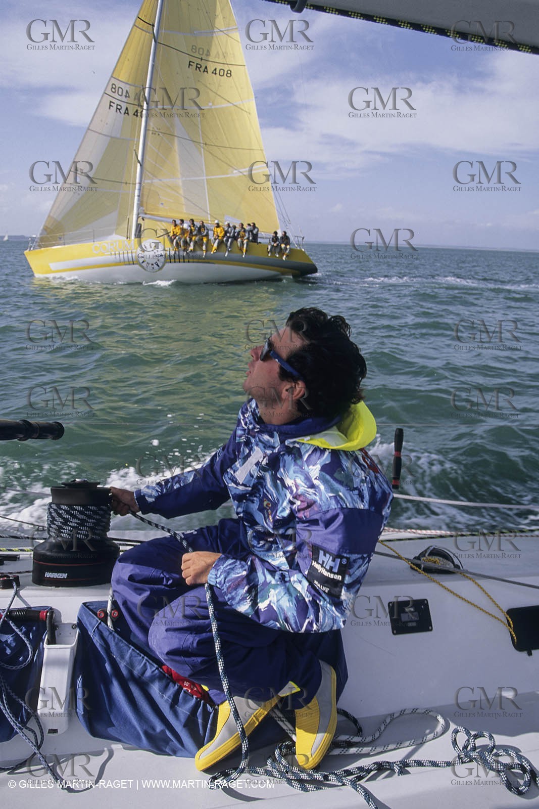 Sailing, Yacht Racing, Admiral's Cup, Cowes Week, Cowes (UK, IOW)