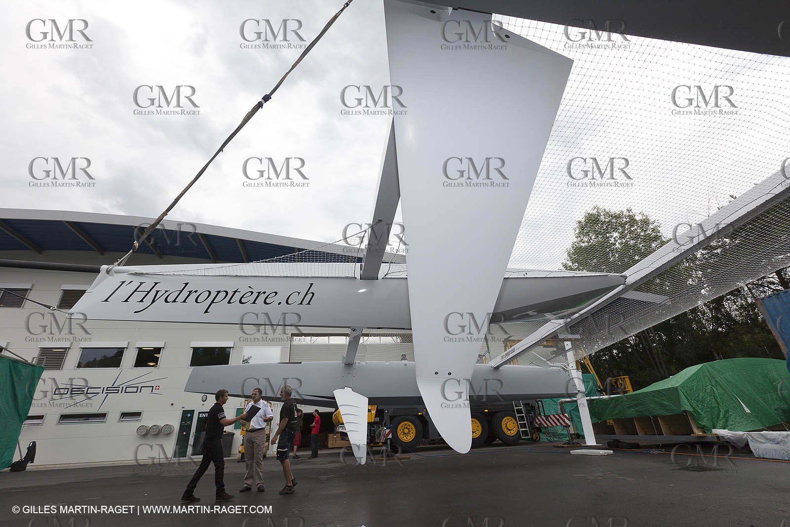 23 08 2010 - Ecublens (SUI) - L'Hydroptère.CH - Project launch
