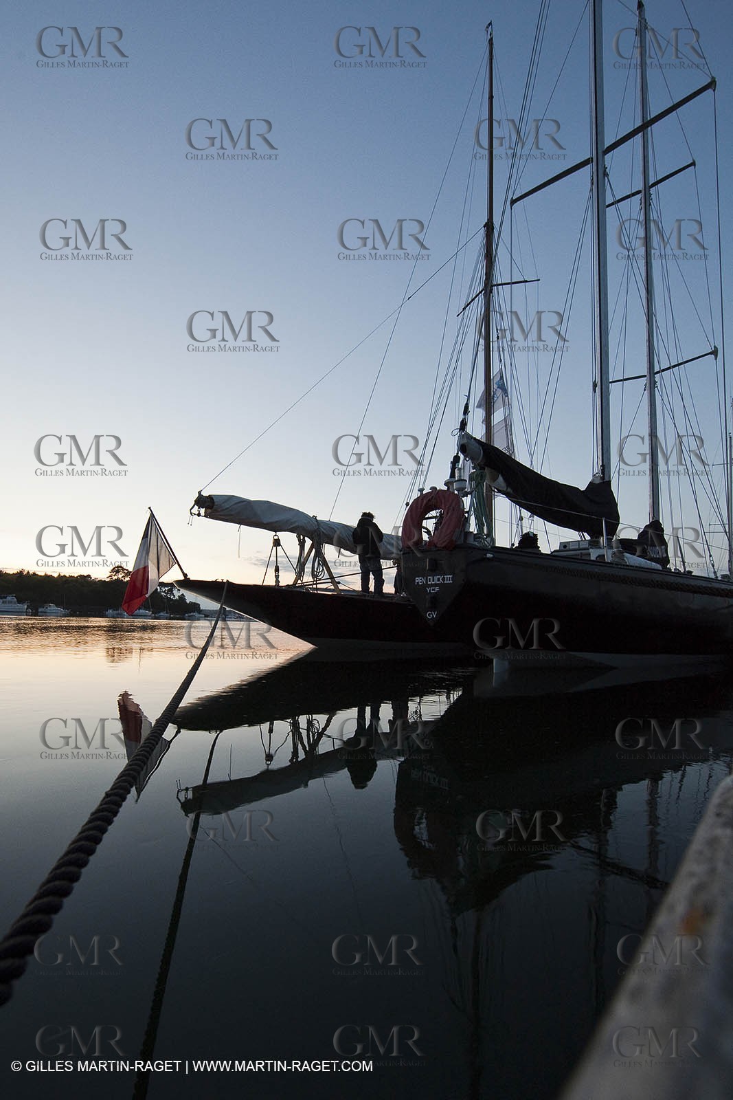 19 05 2010- Benodet - (FRA,56) - les Pen Duick in the Odet river