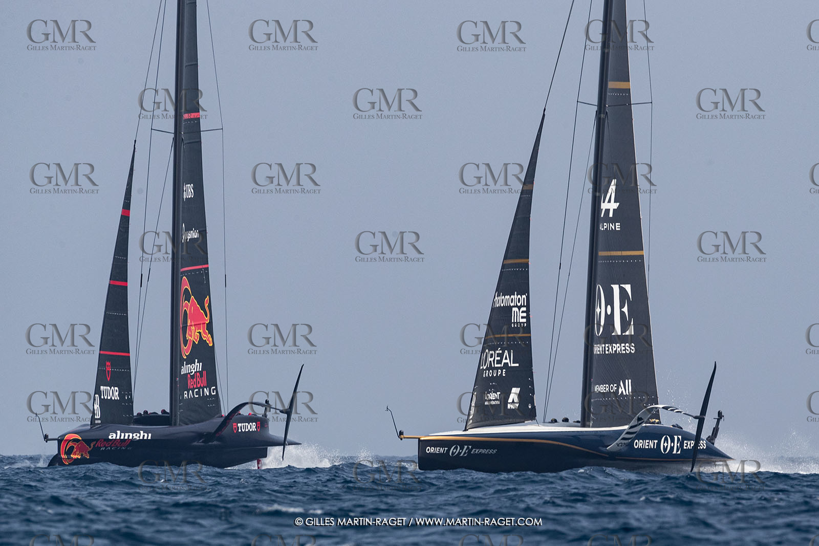 22 08 2024, Barcelona (ESP), Louis Vuitton 37th America's Cup, Louis Vuitton Preliminary Regatta, Race Day 1
