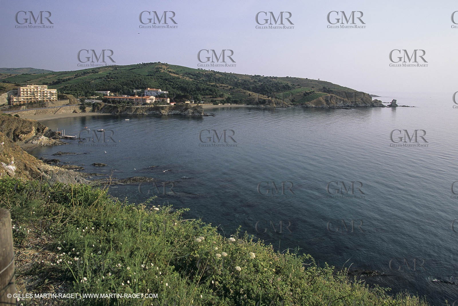 Banyuls, plage des Elmes (FRA,66).