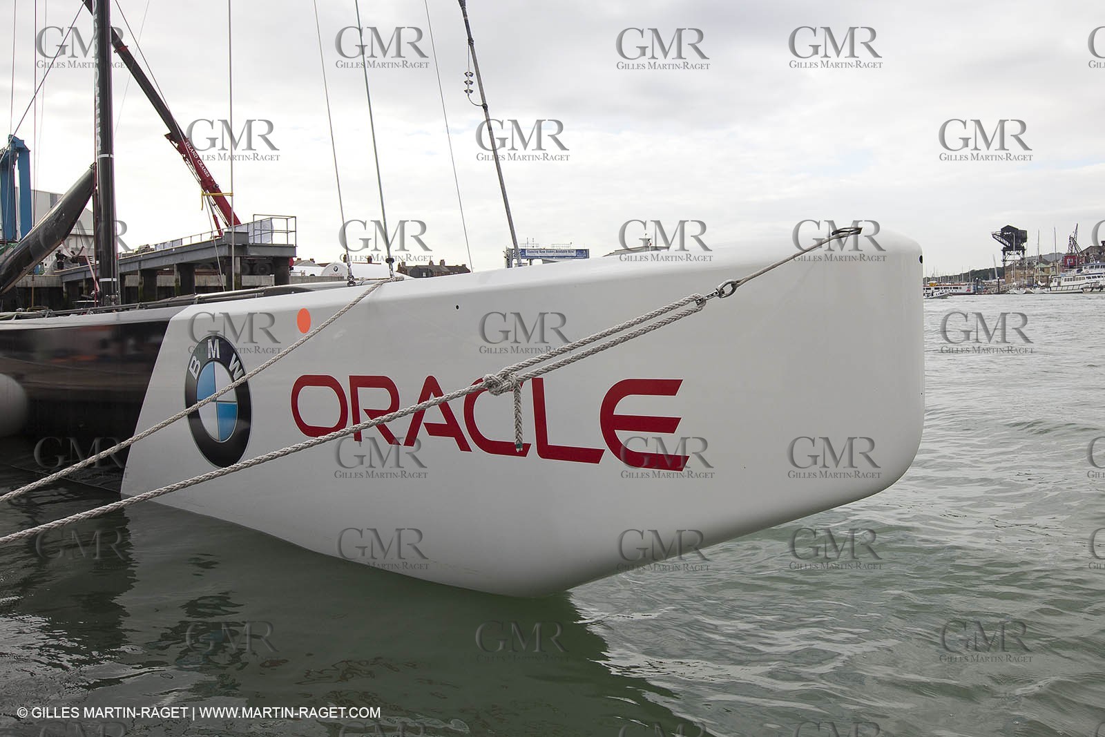 02 08 2010 - Cowes (UK, IOW) 1851 Cup -  BMW ORACLE Racing - From Valencia to Cowes