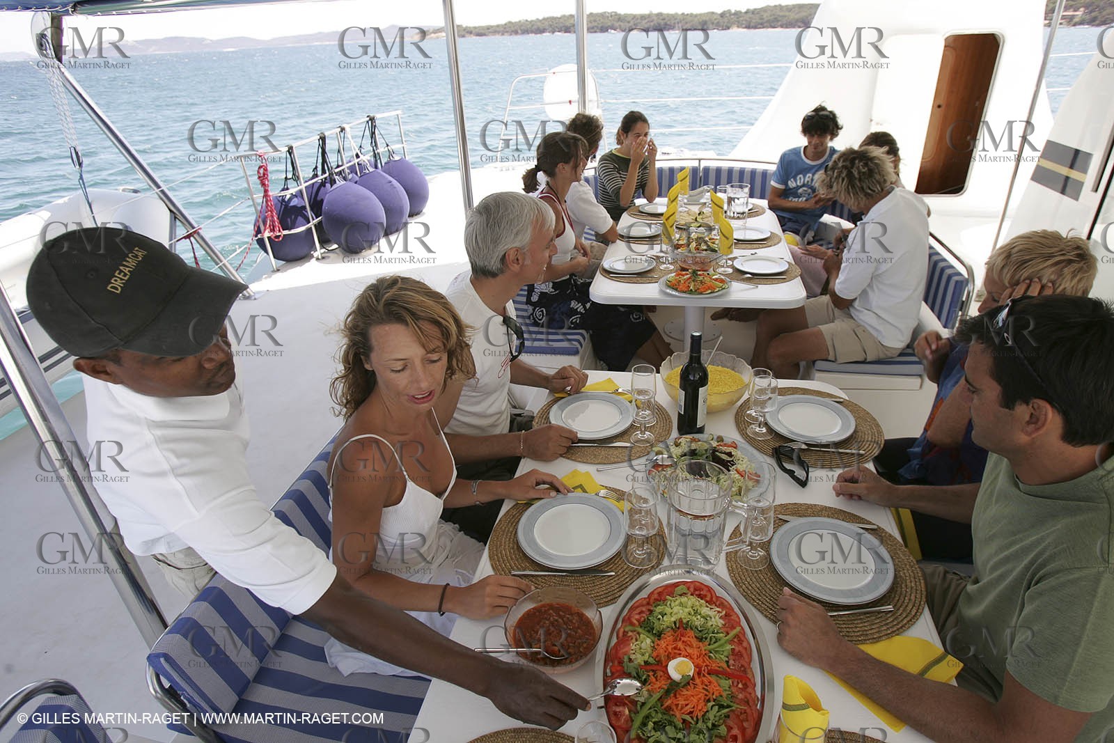 DreamCat Voile - Croisière - Repas