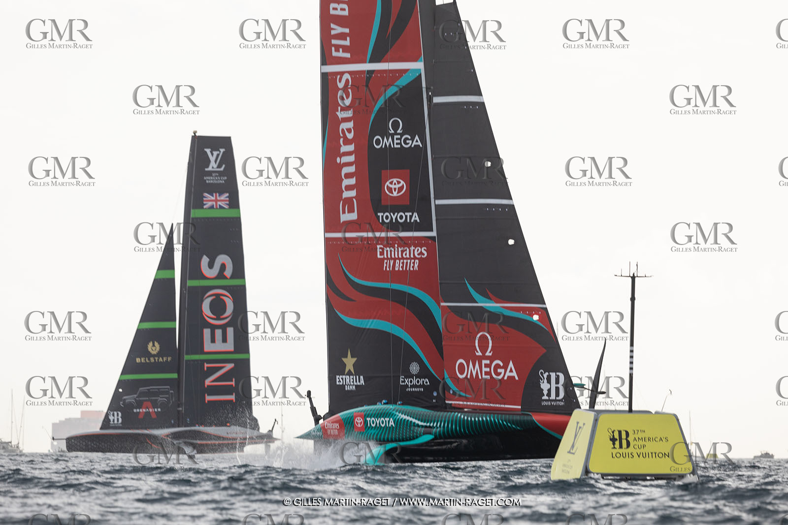 12:10 2024, Barcelona (ESP), Louis Vuitton 37th America's Cup, Final Match, Race Day 1, Race 2