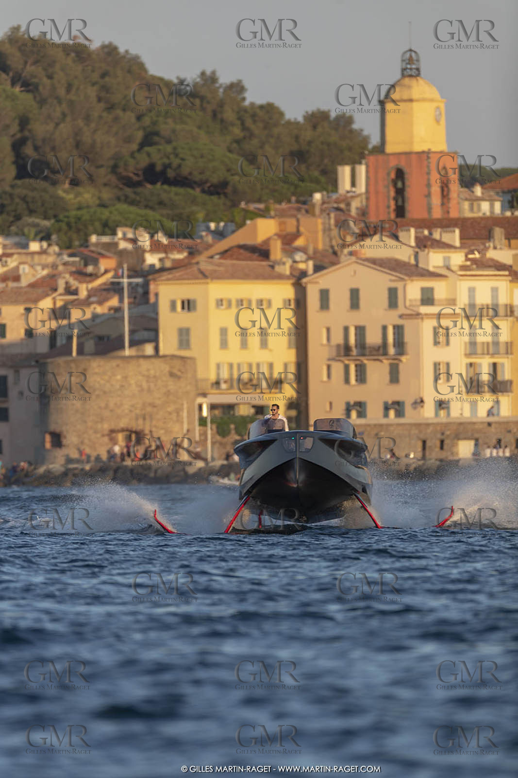 09 08 2018, Saint-Tropez (FRA,83), Foiler, the Flying Yacht by Enata