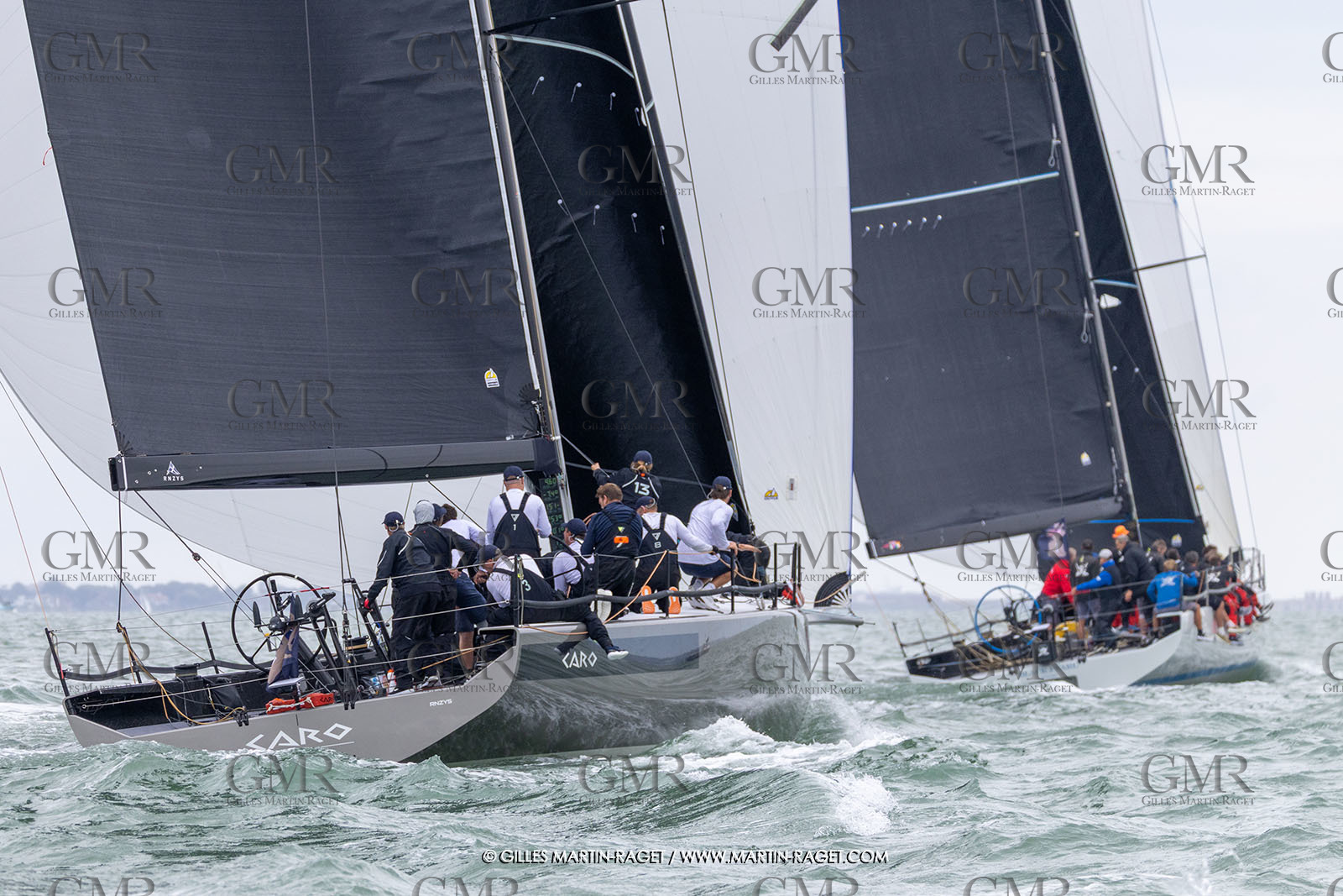 22 07 2025, Cowes (UK, IOW), Admiral's Cup 2025, Inshore Races 1 & 2,